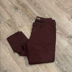 Old Navy Dark Maroon Rockstar Jeans
